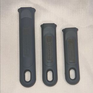 Tramontina Grey Silicone Pan Handle Covers , 3 sizes -12,10&8